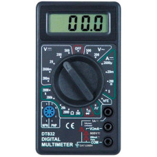 Тестер DT 832: Ваш надійний цифровий мультиметр для вимірювання напруги